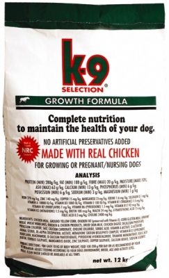 Obrázek pro K-9 GROWTH 12kg
