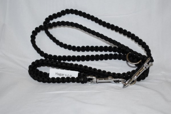 Obrázek pro Paracord vodítko přepínací - černé